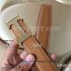 Perfect Replica Hermes Frosted Gold Buckle Brown Leather Belt (5)_th.jpg